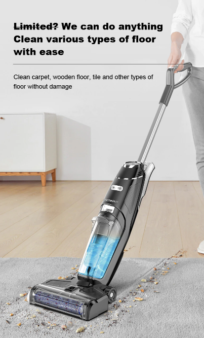Copy of Liectroux I5 Pro Cordless Wireless Handheld Smart Vacuum Cleaner,Lightweight,Wet Dry,Floor & Carpet Washer,UV Lamp,Self Cleaning