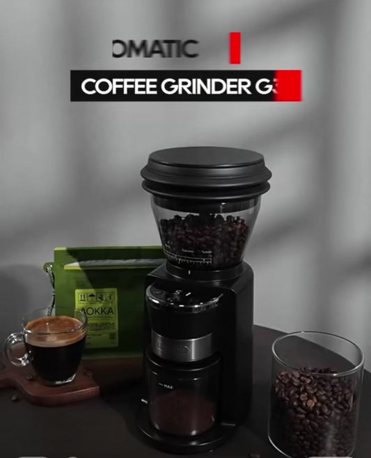مطحنة قهوة من هيبرو 220 واط - ٣٤ مستوى للطحن قابل للتعديل